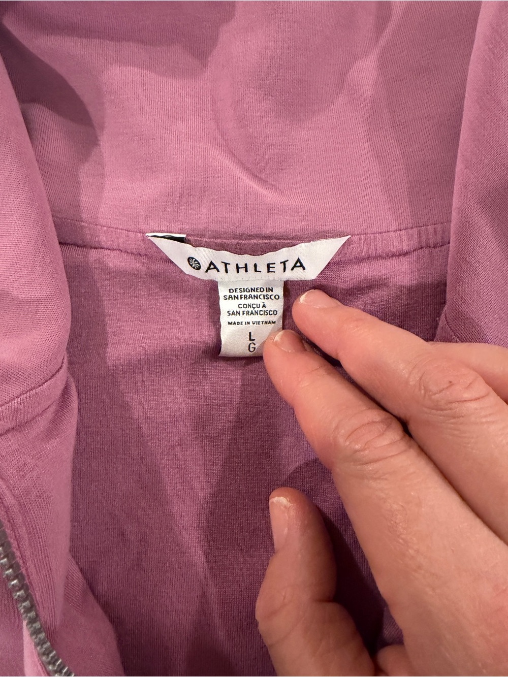 Athleta 1/4 zip - Picture 4 of 4